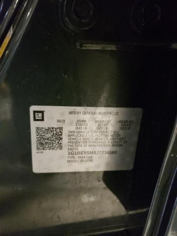 2018 CHEVROLET CRUZE LT 1G1BE5SM8J7234590