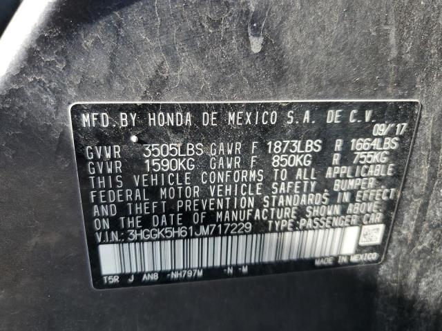 2018 HONDA FIT SPORT - 3HGGK5H61JM717229