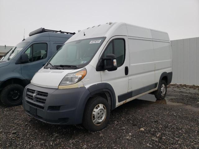 Salvage cars for sale from Copart Angola, NY: 2014 Dodge RAM Promaster 2500 2500 High
