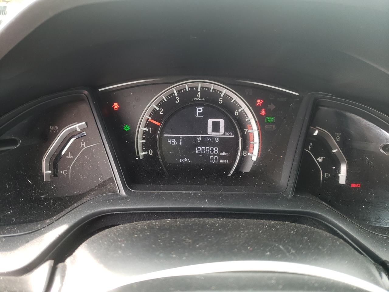 19XFC2F5XGE215256 2016 Honda Civic Lx