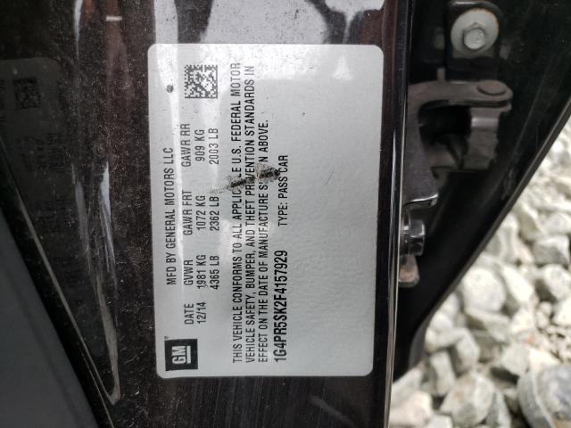 2015 BUICK VERANO CON - 1G4PR5SK2F4157929