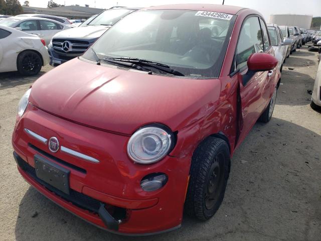 Fiat salvage cars for sale: 2015 Fiat 500 POP