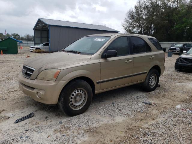Salvage cars for sale from Copart Midway, FL: 2003 KIA Sorento EX