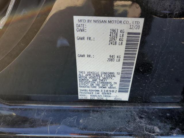 2021 NISSAN ALTIMA SV - 1N4BL4DV4MN338982