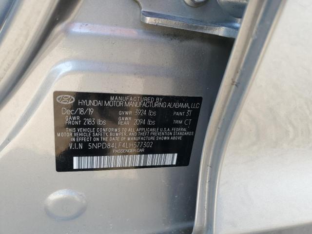 2020 HYUNDAI ELANTRA SE 5NPD84LF4LH577302