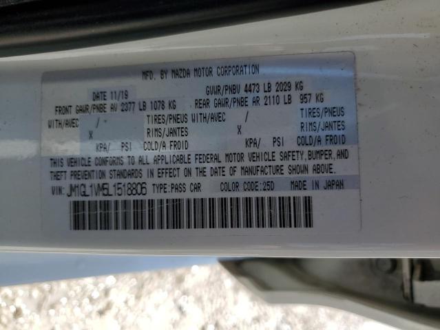 2020 MAZDA 6 TOURING - JM1GL1VM5L1518806