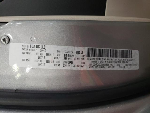 2017 CHRYSLER PACIFICA L - 2C4RC1GGXHR599580