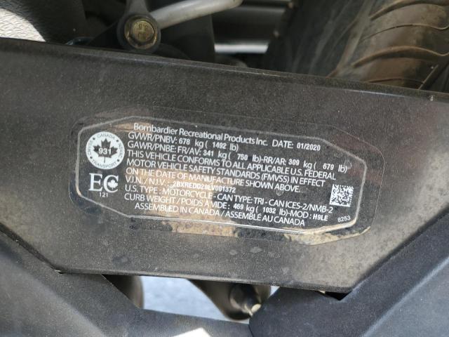 2020 CAN-AM SPYDER ROA - 2BXREDD20LV001372