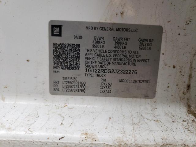 1GT22REG2JZ322276 GMC Sierra K2500 Heavy Duty
