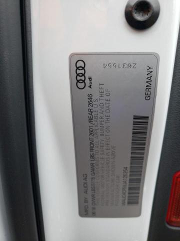 2018 AUDI S5 PRESTIG WAUC4CF59JA125254