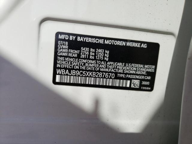 2019 BMW M550XI - WBAJB9C5XKB287670