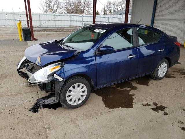 Salvage cars for sale from Copart Billings, MT: 2019 Nissan Versa S