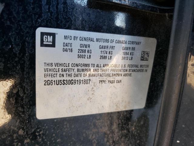2016 CADILLAC XTS 2G61U5S30G9191807