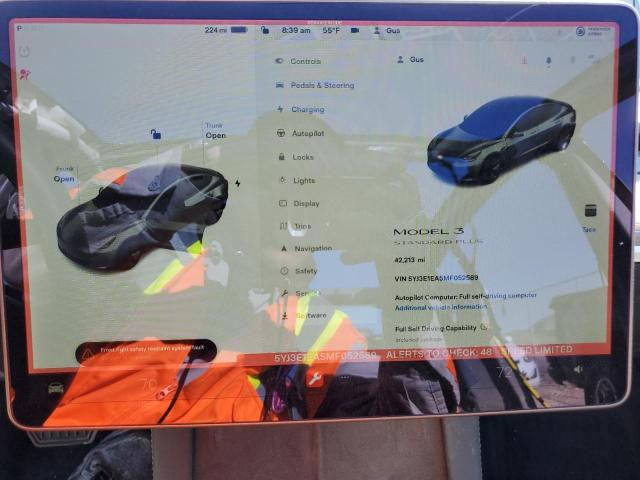 5YJ3E1EA5MF052589 Tesla MODEL 3