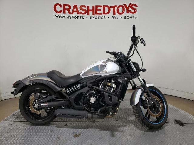 Salvage motorcycles for sale at Dallas, TX auction: 2021 Kawasaki EN650 C