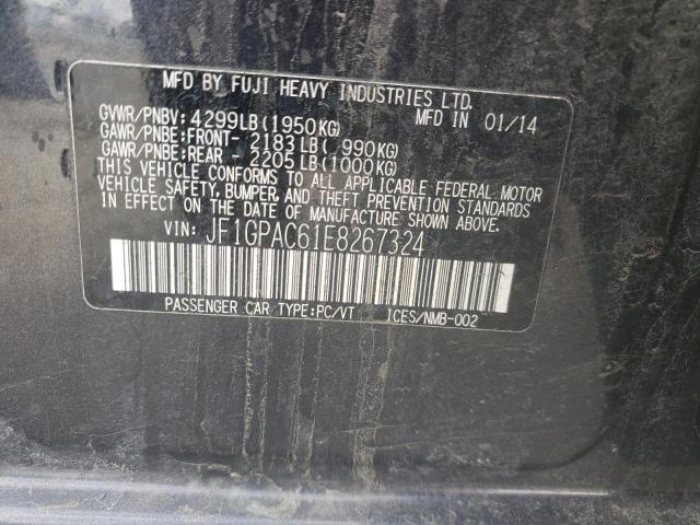 JF1GPAC61E8267324 Subaru Impreza Premium