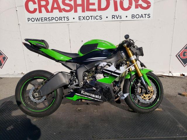 Salvage cars for sale from Copart Van Nuys, CA: 2015 Kawasaki ZX636 F
