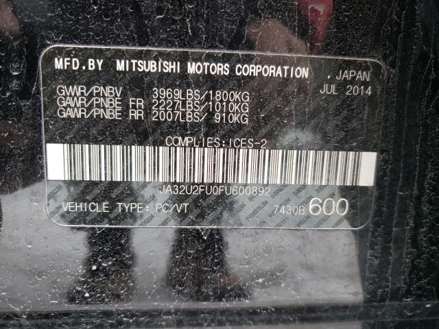 2015 MITSUBISHI LANCER ES JA32U2FU0FU600892