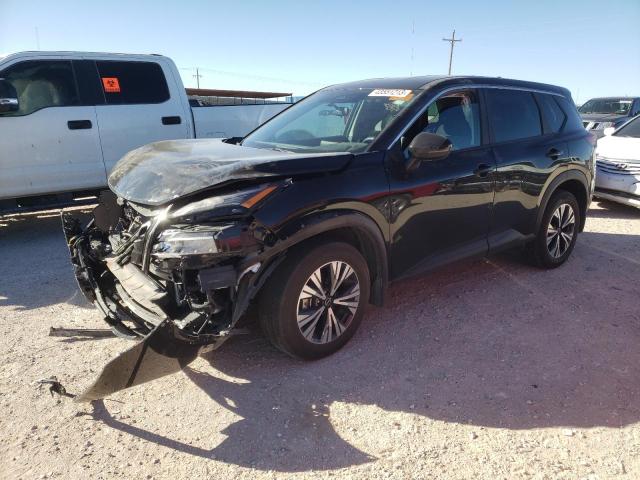 Salvage cars for sale at Andrews, TX auction: 2023 Nissan Rogue SV