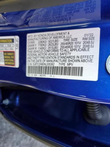 2022 ACURA RDX A-SPEC - 5J8TC2H80NL005362