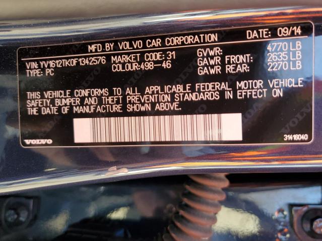 YV1612TK0F1342576 Volvo S60 Premier
