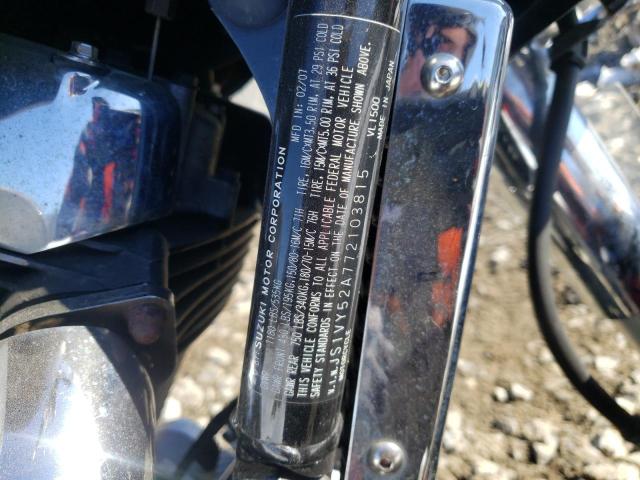 2007 SUZUKI VL1500 - JS1VY52A772103815
