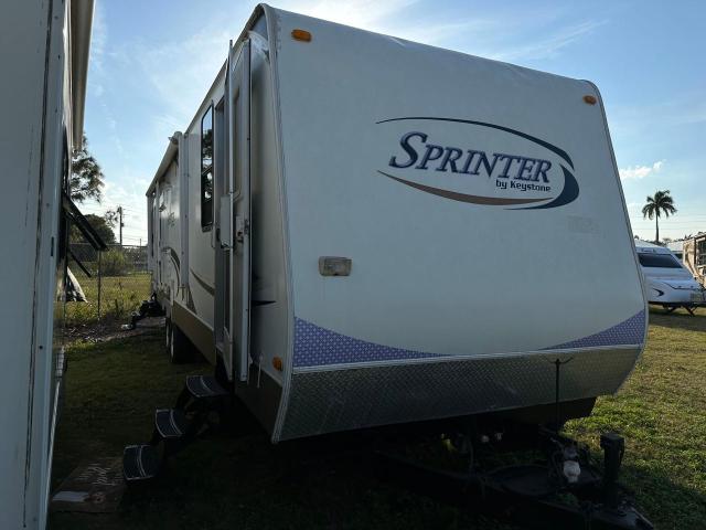 Salvage cars for sale from Copart Homestead, FL: 2009 Keystone Sprinter