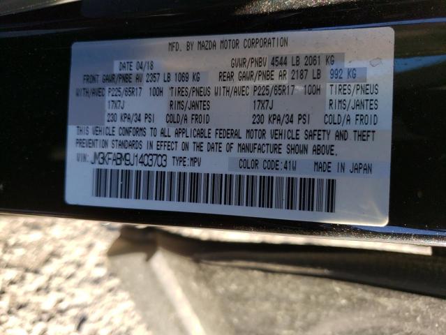 JM3KFABM9J1403703 Mazda CX-5 SPORT