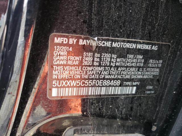 5UXXW5C55F0E88468 BMW X4
