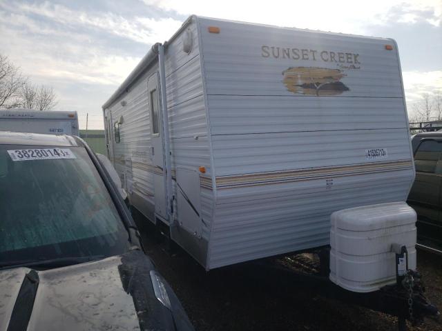 Sunnybrook Trailer salvage cars for sale: 2008 Sunnybrook Trailer