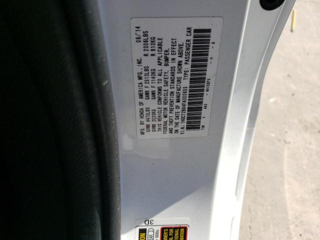 2015 HONDA ACCORD EXL 1HGCT2B84FA000655