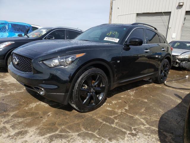 Infiniti QX70 salvage cars for sale: 2017 Infiniti QX70