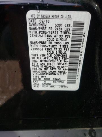 2017 INFINITI QX70 - JN8CS1MU3HM141177