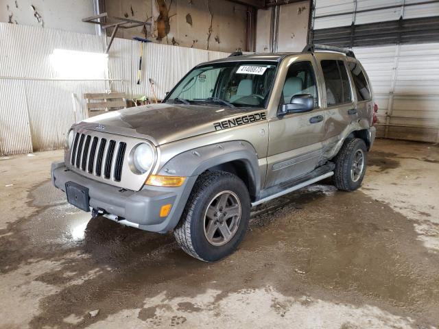 Jeep salvage cars for sale: 2005 Jeep Liberty Renegade