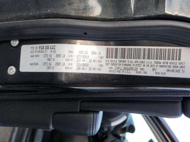 1C4PJLJS0GW295122 Jeep Cherokee Overland