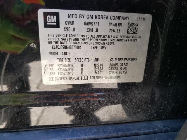 KL4CJ3SB6HB076004 2017 BUICK ENCORE, photo no. 13