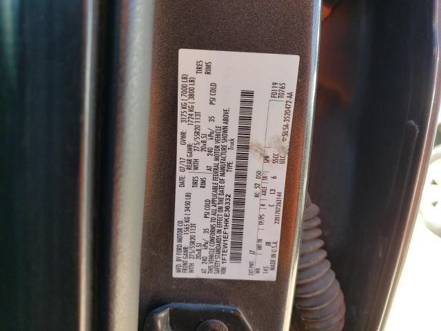 1FTEW1EF1HKE36332 Ford F150 Supercrew