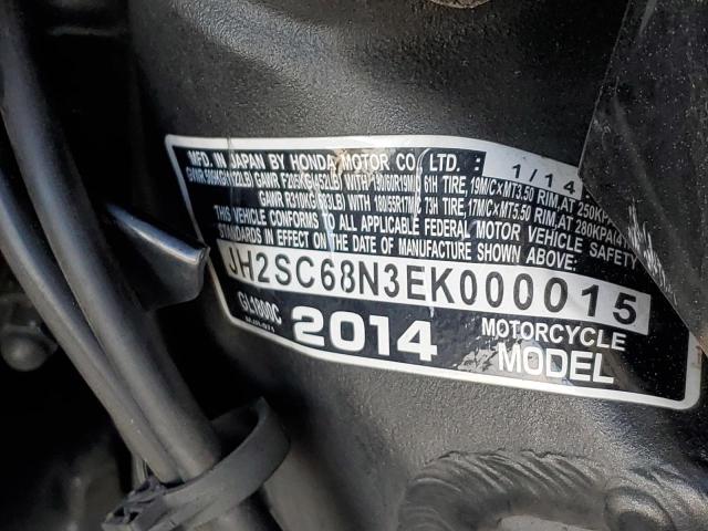 2014 HONDA GL1800 C JH2SC68N3EK000015