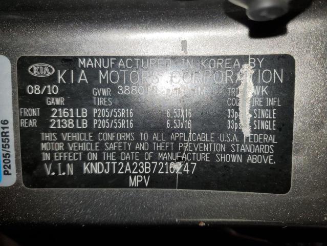 KNDJT2A23B7216247 KIA SOUL +