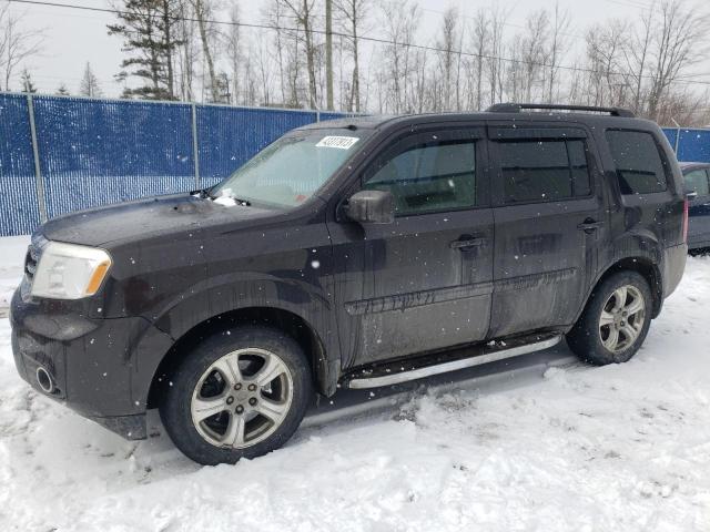 Salvage cars for sale from Copart Atlantic Canada Auction, NB: 2014 Honda Pilot EXL