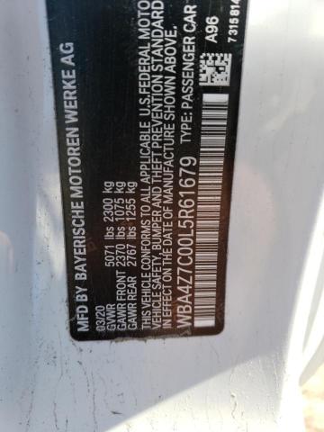 2020 BMW 440XI WBA4Z7C00L5R61679