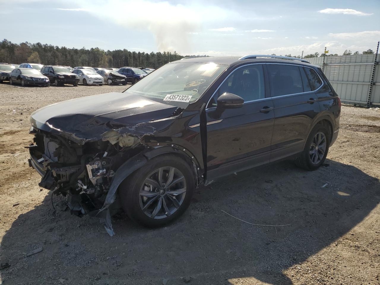 3VV3B7AXXNM139571 VOLKSWAGEN TIGUAN SE 2022
