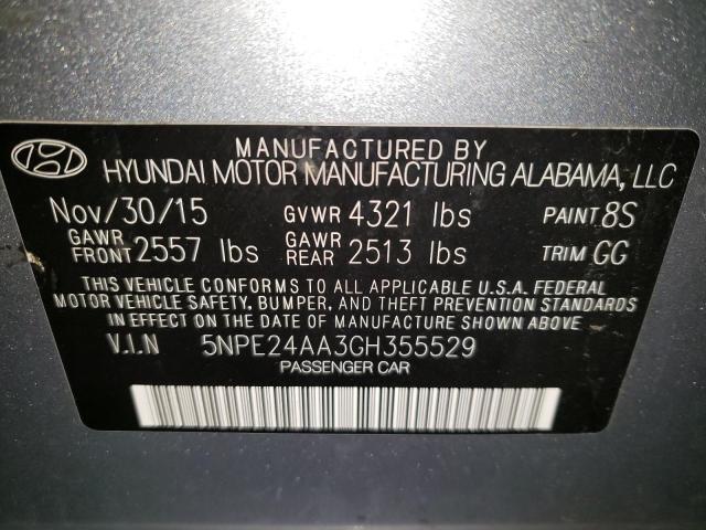 2016 HYUNDAI SONATA ECO - 5NPE24AA3GH355529