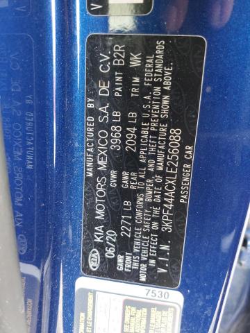 3KPF44ACXLE256088 KIA FORTE GT