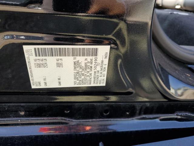 2022 NISSAN MAXIMA SV - 1N4AA6CVXNC502490