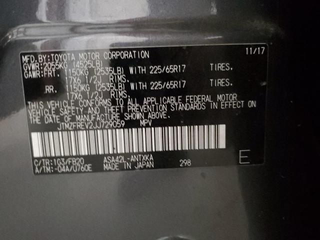 2018 TOYOTA RAV4 LE JTMZFREV2JJ729059