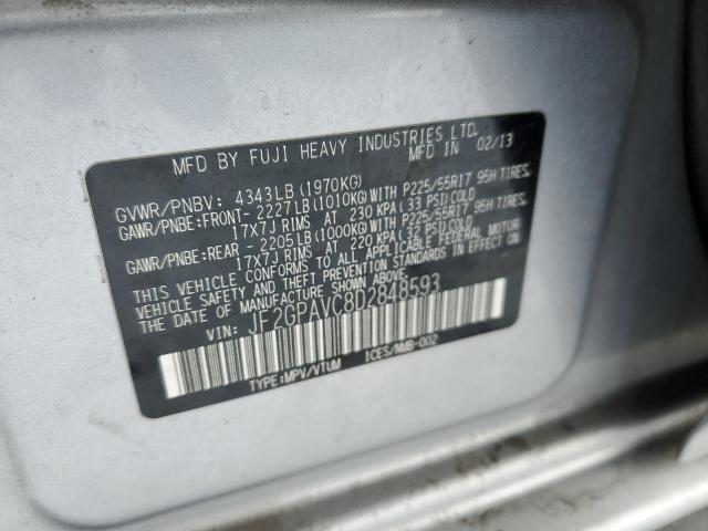 JF2GPAVC8D2848593 Subaru Xv Crosstrek 2.0 Premium