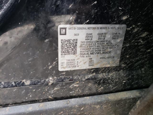 2019 GMC TERRAIN SL 3GKALMEV9KL360630
