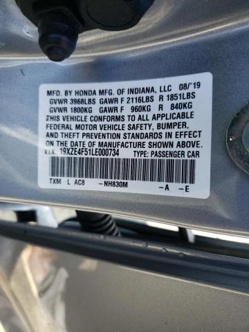2020 HONDA INSIGHT EX - 19XZE4F51LE000734