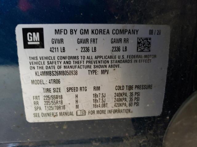 KL4MMBS26MB050938 Buick Encore Gx Preferred